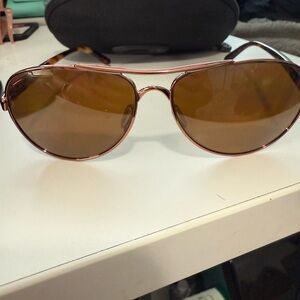 Oakley Brown Sunglasses Classic Design rose gold  004108-17
